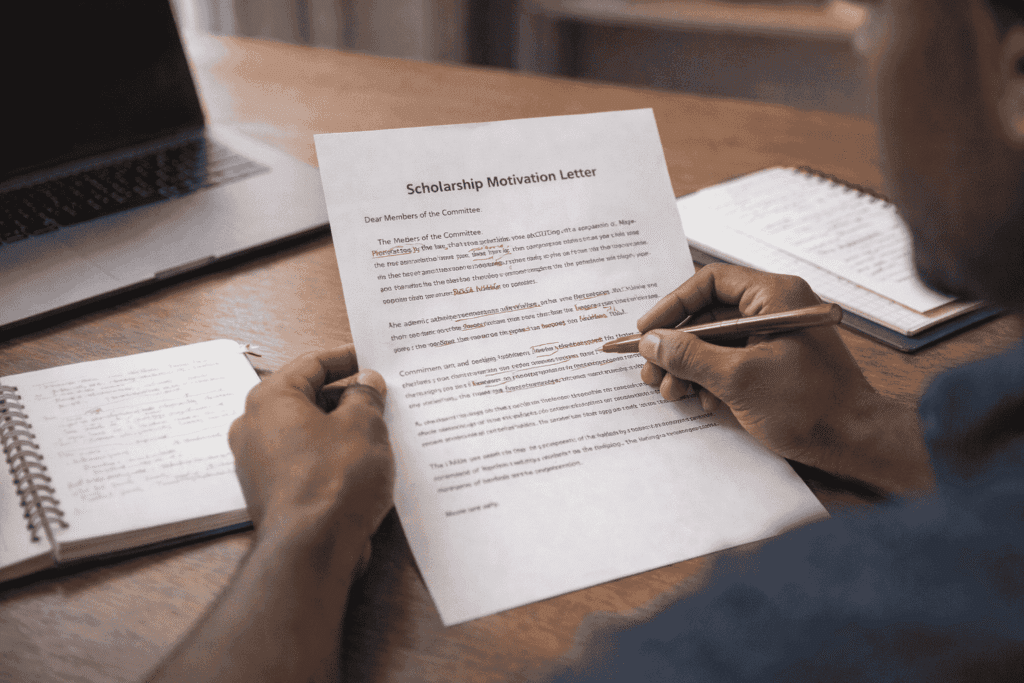 Scholarship Motivation letter