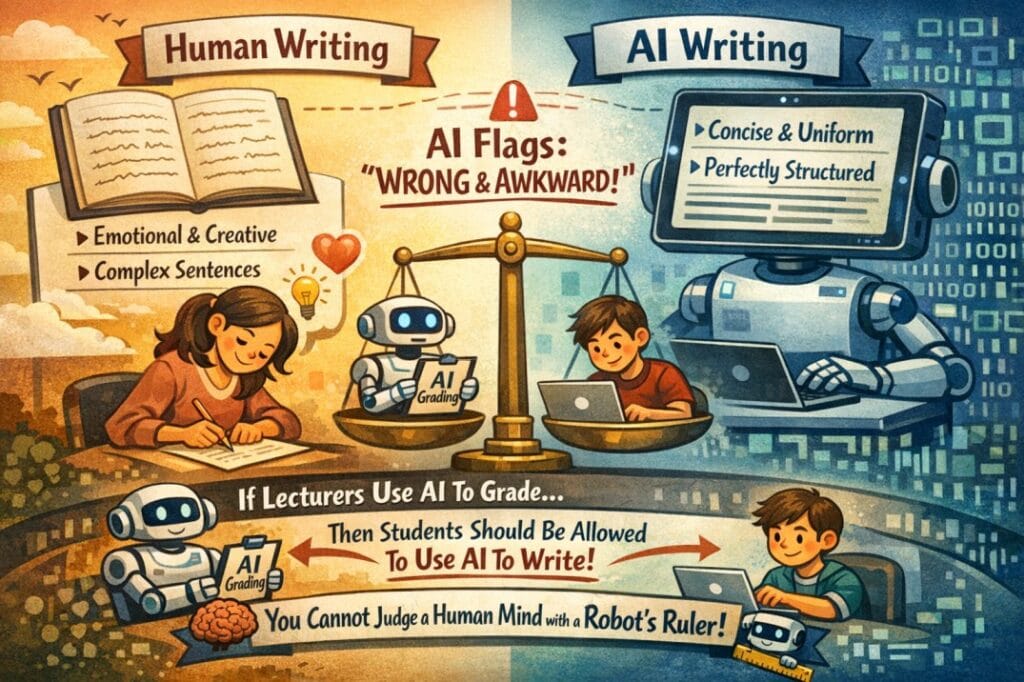 Using AI to grade students