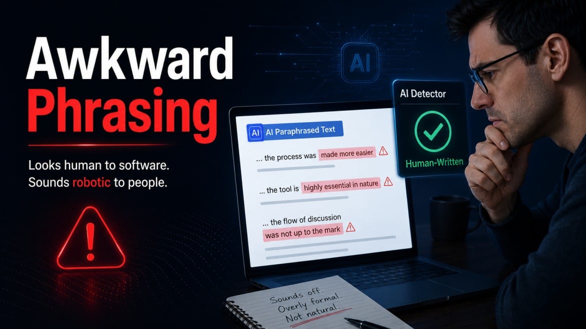 AI humanisers may introduce awkward words